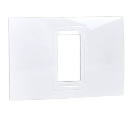 Unica Allegro - cover frame - 1 module - white