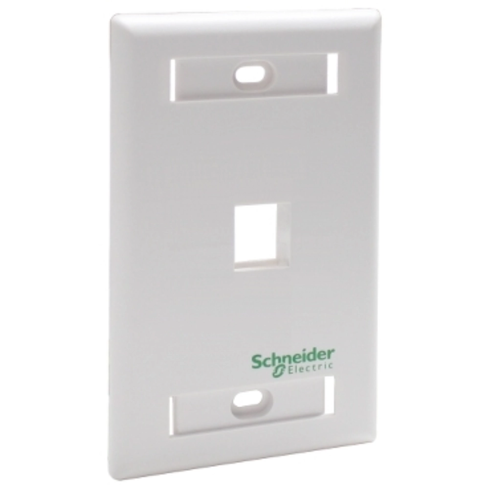 ACTASSI 1 PORT FACEPLATE US KEYSTONE RJ45