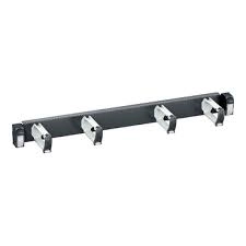 Actassi 19-C Panel 19" 1U for Horizontal Patch Cord Guiding, with 4 openable rings