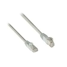 Actassi - patch cord - category 6 - 24 AWG - UTP - 1 m - grey - Cm